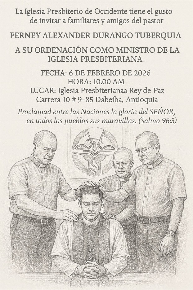 Ordenación de nuevo ministro