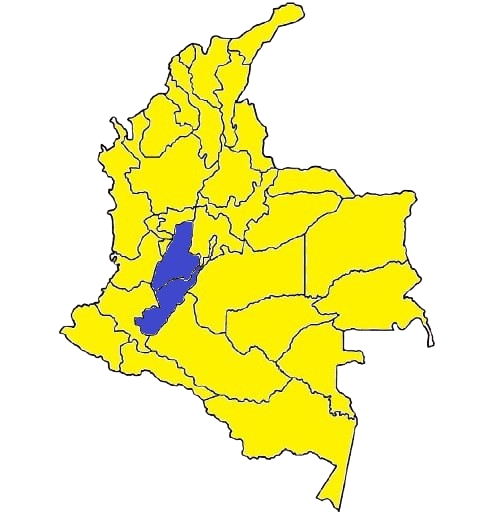 presbiterio del sur en el mapa de colombia
